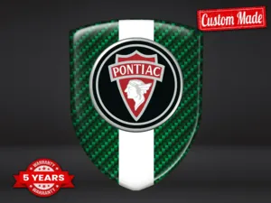 Pontiac Autocollants Silicone Auto Édition Qualité Perso